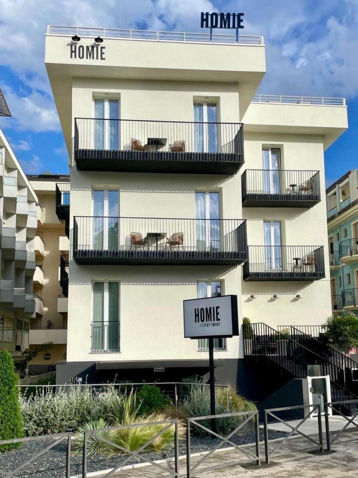 Homie Hotel Rimini Exterior foto